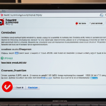 **

A close-up of a phishing email on a laptop screen, with a suspicious sender address and a fake bank logo. The cursor hovers over a link, with a red warning sign subtly overlaid. The overall tone is cautionary and emphasizes scrutiny.

**