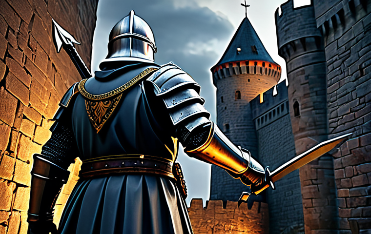 Fortress Under Siege**
"A medieval fortress under digital siege, firewalls as castle walls, data streams as arrows, a knight in digital armor defending against cyber attacks, safe for work, appropriate content, fully clothed, professional, perfect anatomy, natural proportions, well-formed hands, digital art, dramatic lighting, family-friendly."
**