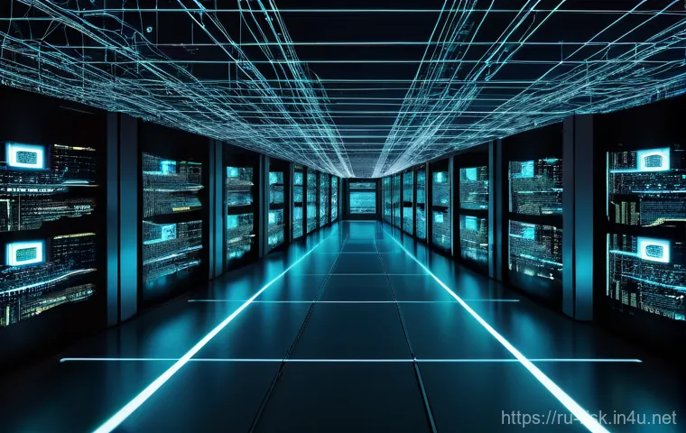 제로데이 공격 동향 - **Prompt:** A dynamic, abstract visualization of evolving cyber threats targeting complex corporate ...