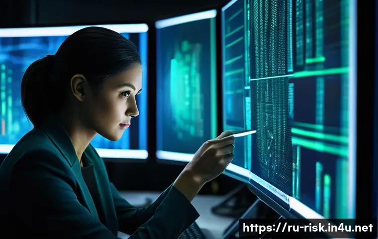 사이버 범죄 수사 기법 - **Digital Forensics at the Scene of a Cybercrime**
"A highly focused cybersecurity expert, male ...